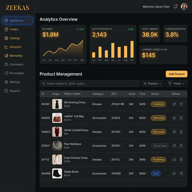 Checkout Workflow Mockup